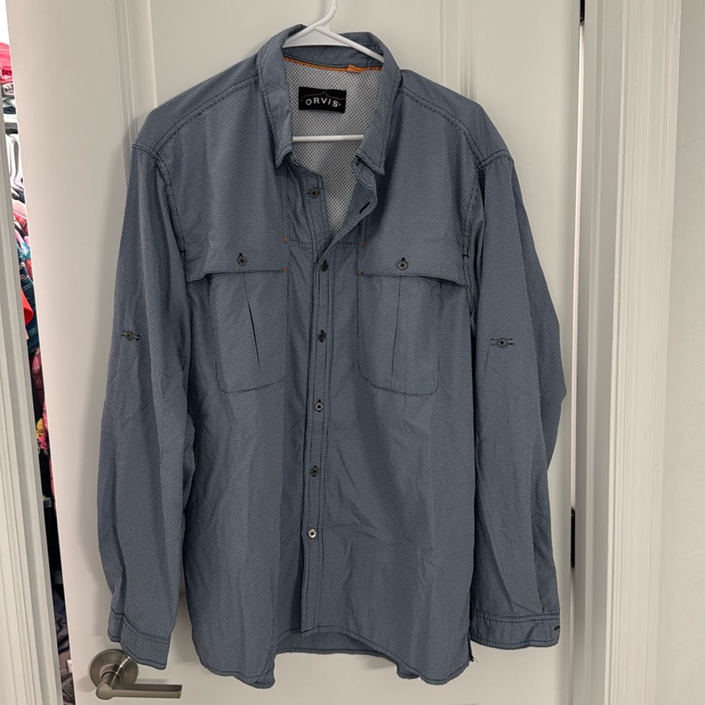 Orvis vented fishing shirt.